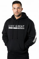 Printed Polyester Hooded Sweatshirt