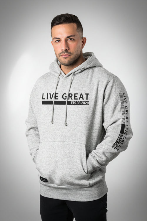 Printed Polyester Hooded Sweatshirt