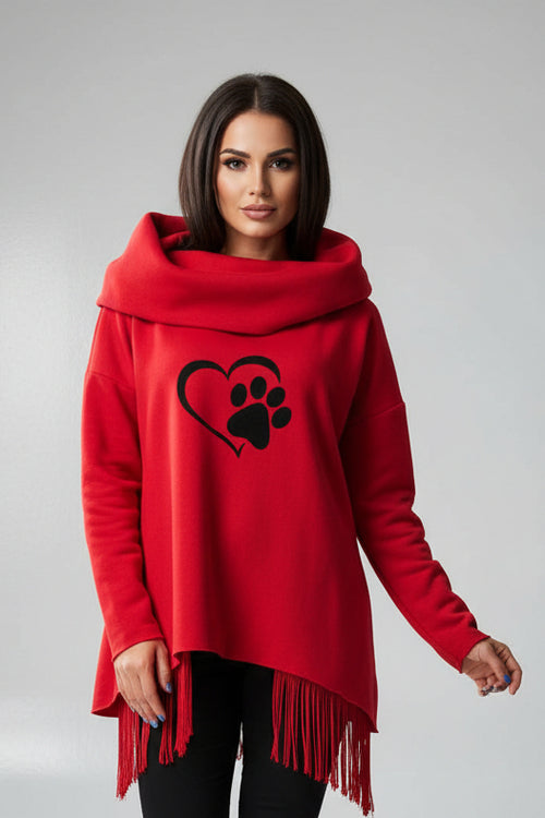 Oversized Fashion Pullover Sweatshirt