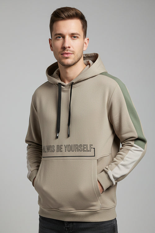 Polyester Hooded Pullover Sweatshirt