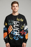 Men's Harajuku Crewneck Sweatshirt