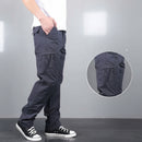Men's Cotton Multi-Pocket Trousers