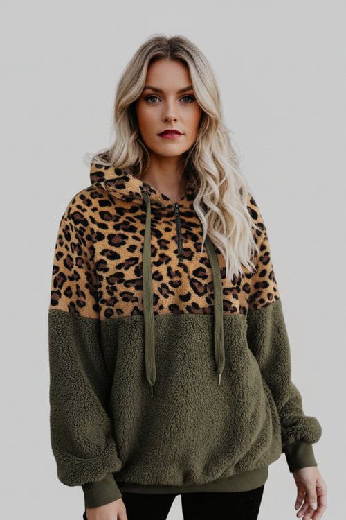 Zip-Up Pocket Hoodie