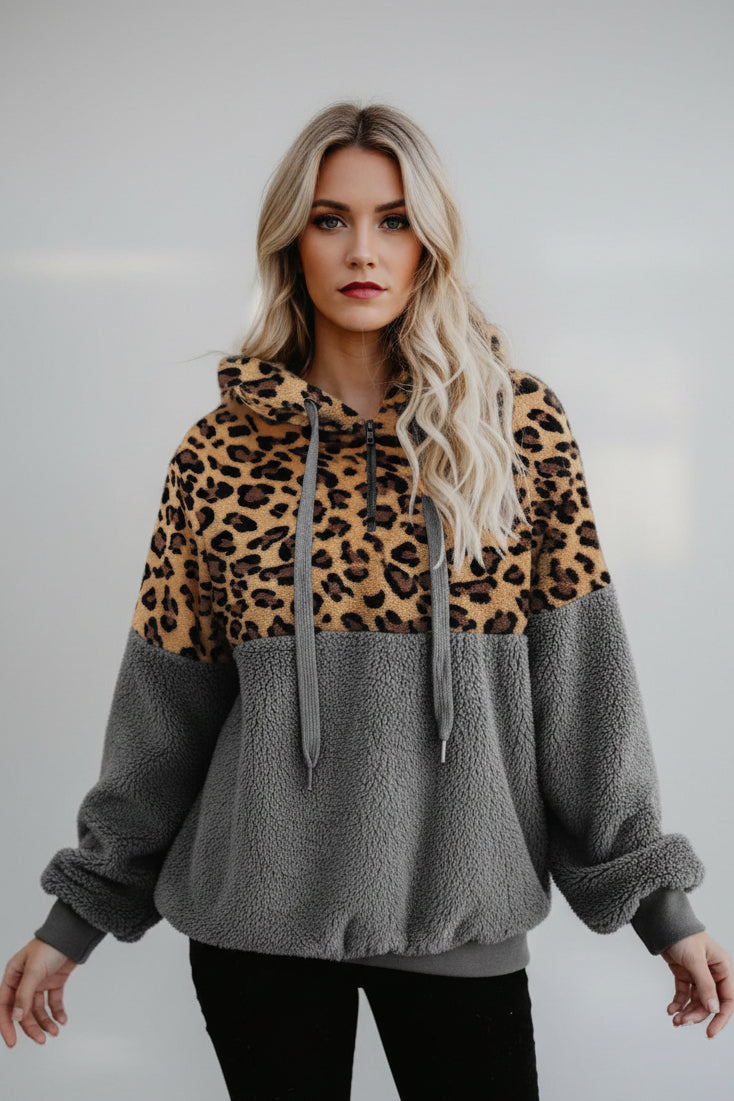 Zip-Up Pocket Hoodie