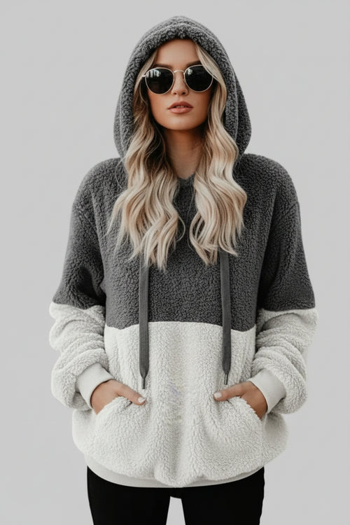 Zip-Up Pocket Hoodie
