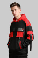 Colorblock Jacquard Slim Hoodie