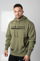 Printed Polyester Hooded Sweatshirt