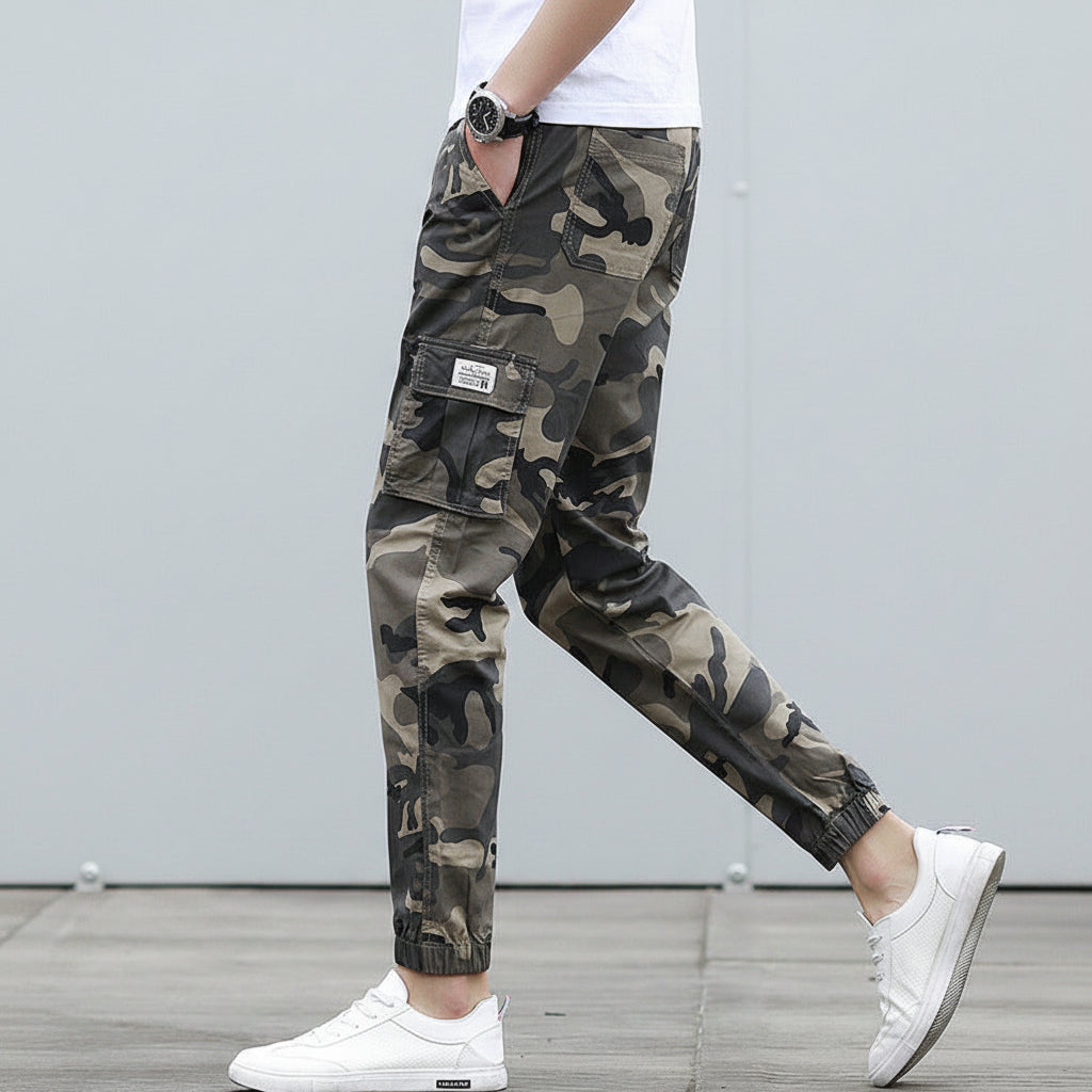 Men's Multi-Pocket Cargo Trousers