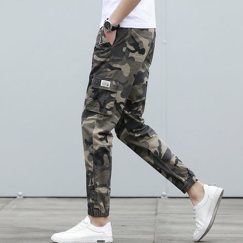 Men's Multi-Pocket Cargo Trousers