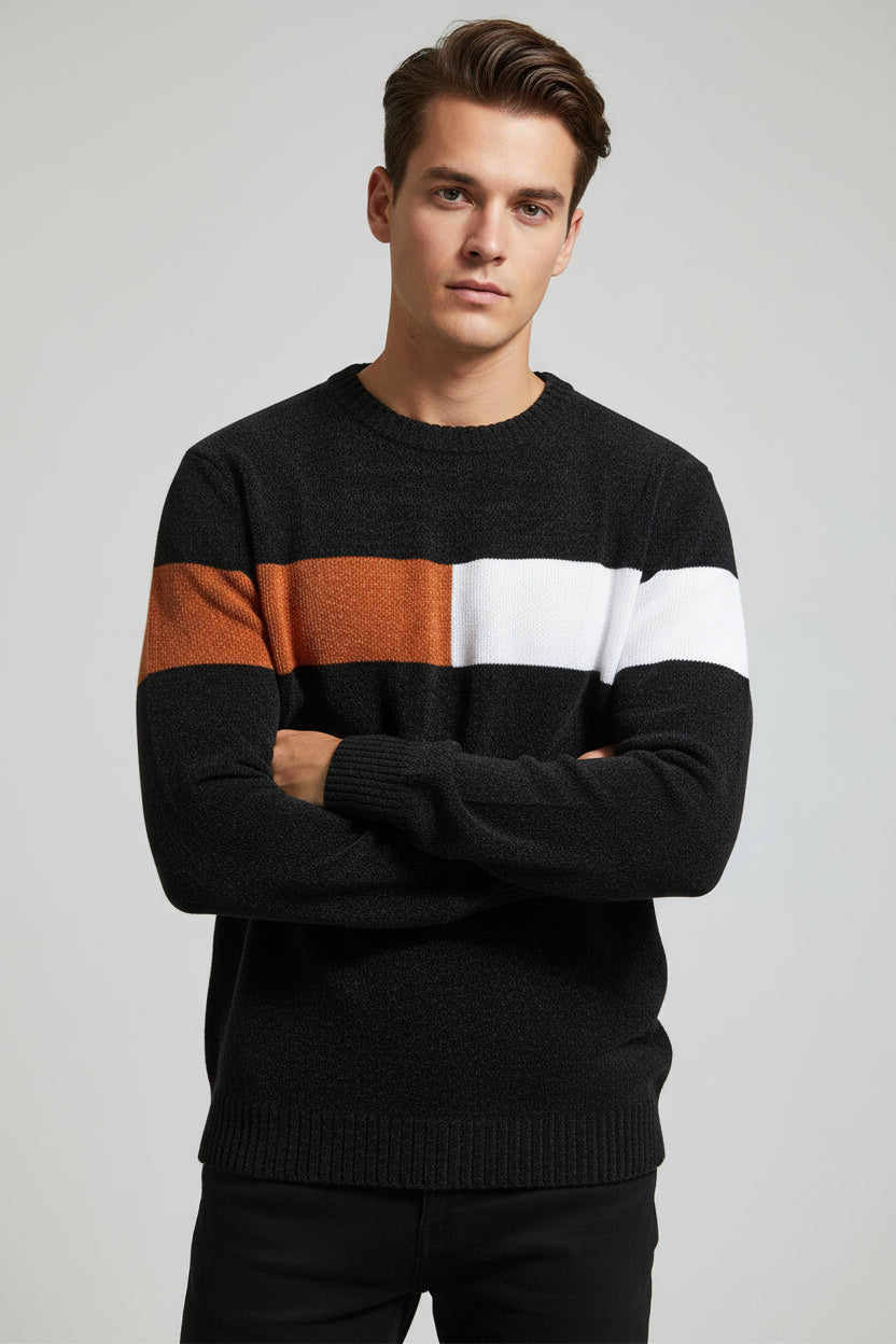 Loose Fit Pullover Sweatshirt