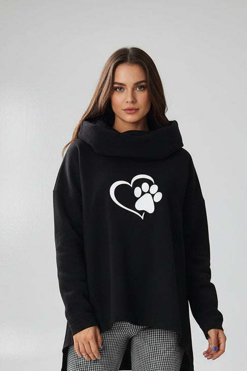 Oversized Fashion Pullover Sweatshirt
