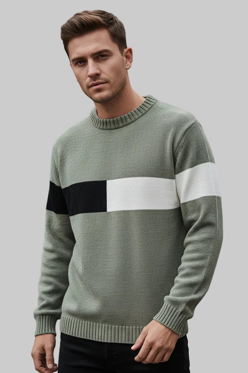 Loose Fit Pullover Sweatshirt