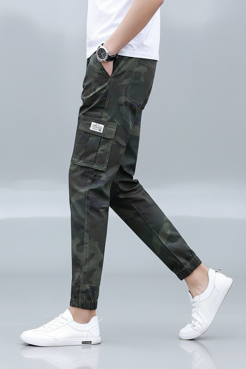 Men's Multi-Pocket Cargo Trousers
