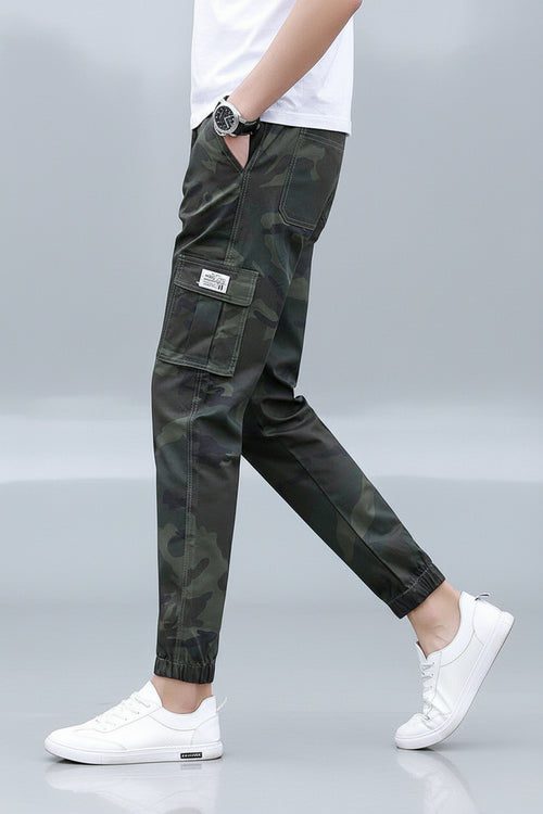 Men's Multi-Pocket Cargo Trousers