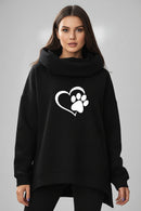 Oversized Fashion Pullover Sweatshirt