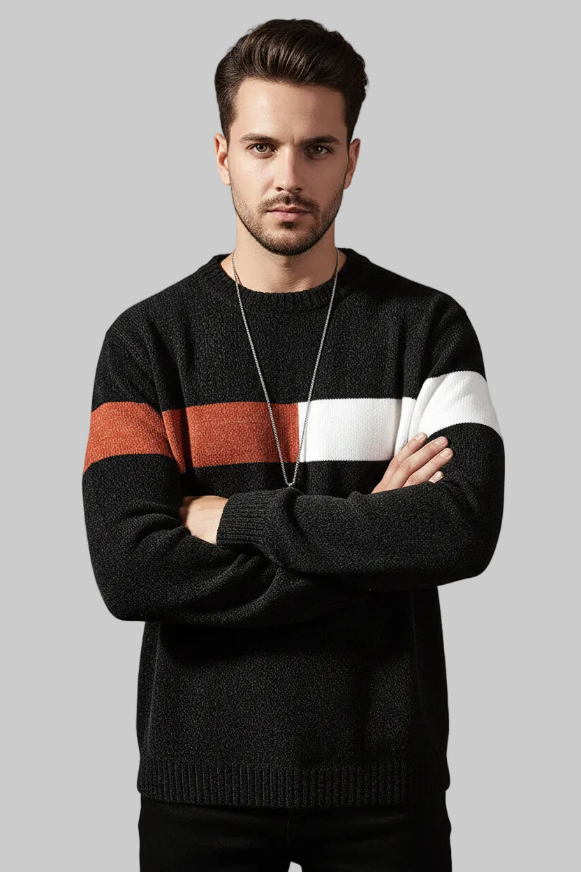 Loose Fit Pullover Sweatshirt