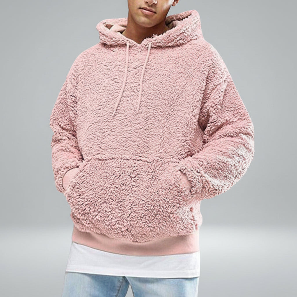 Men's Fluffy Fleece Hoodie