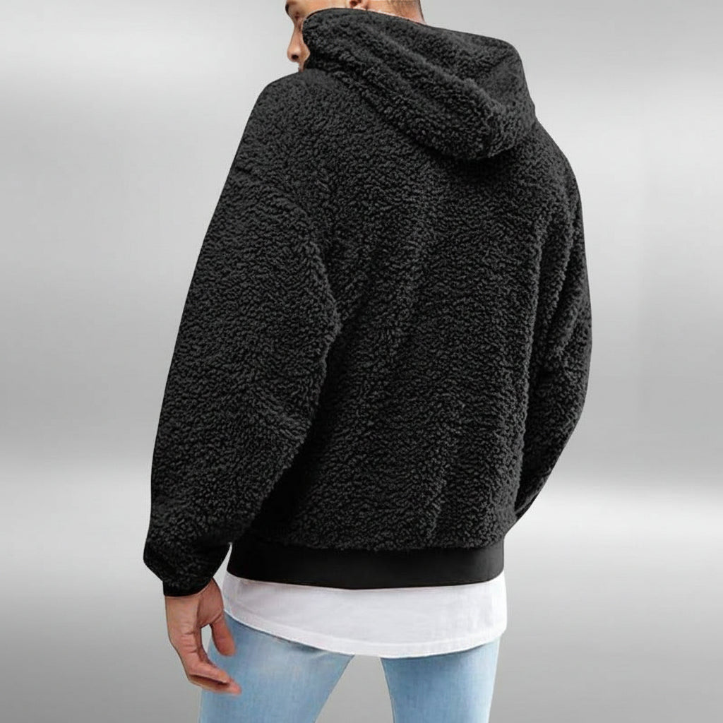 Men's Fluffy Fleece Hoodie