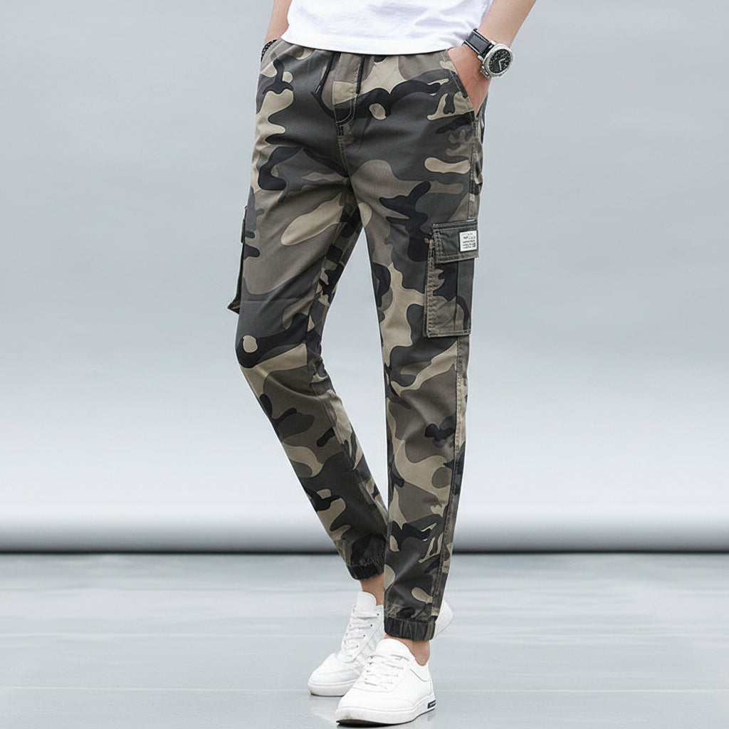 Men's Multi-Pocket Cargo Trousers