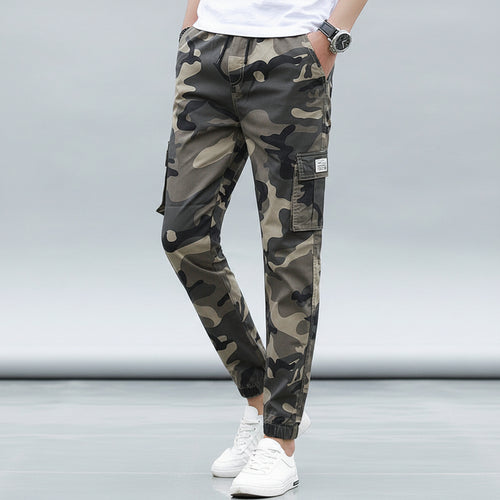 Men's Multi-Pocket Cargo Trousers
