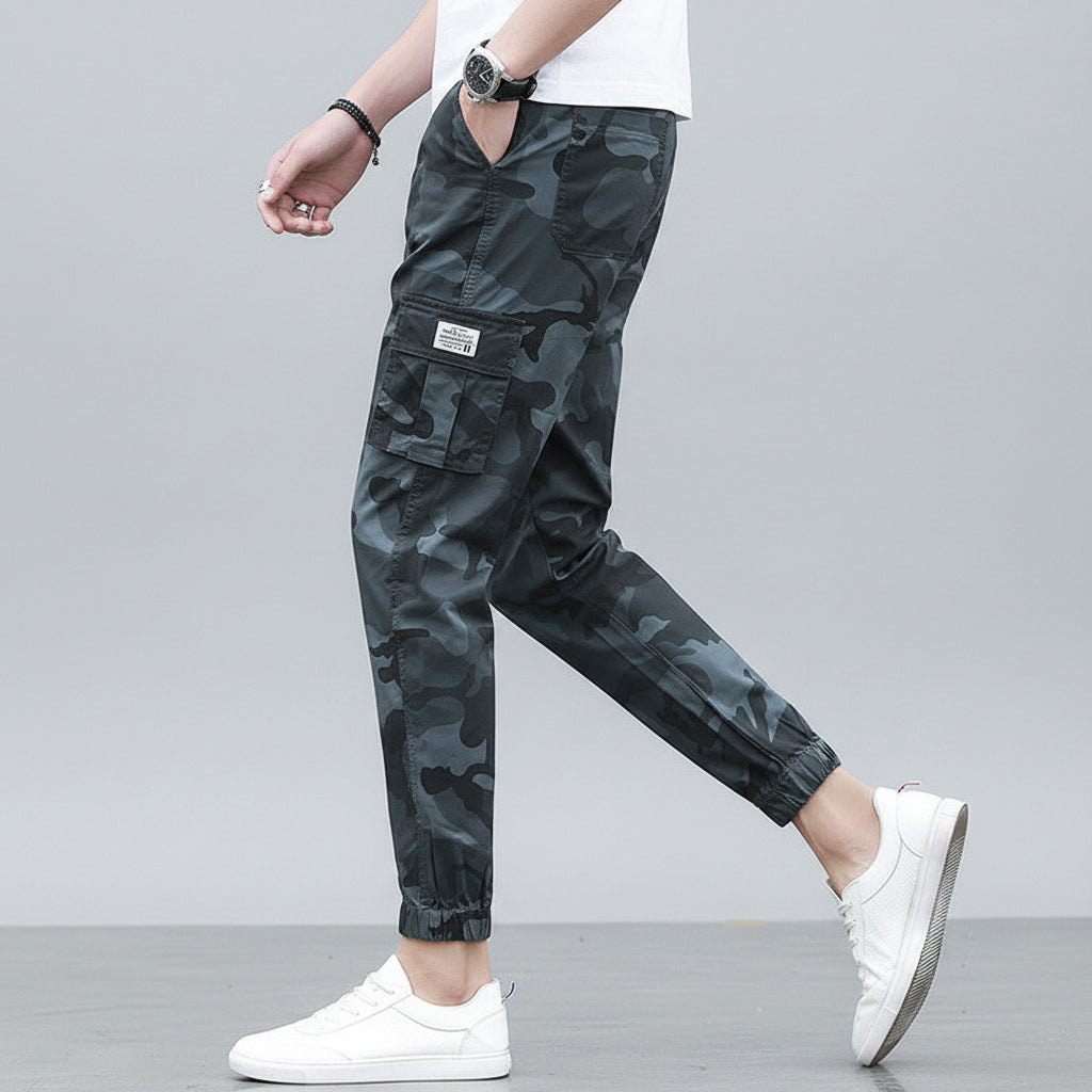 Men's Multi-Pocket Cargo Trousers