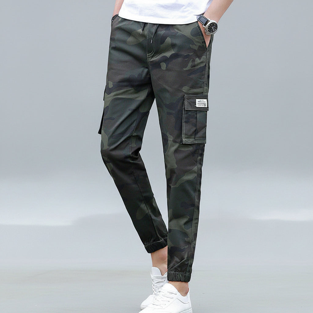 Men's Multi-Pocket Cargo Trousers
