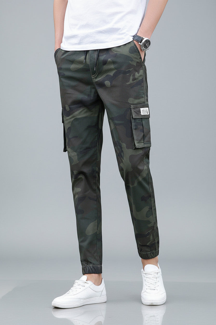 Men's Multi-Pocket Cargo Trousers