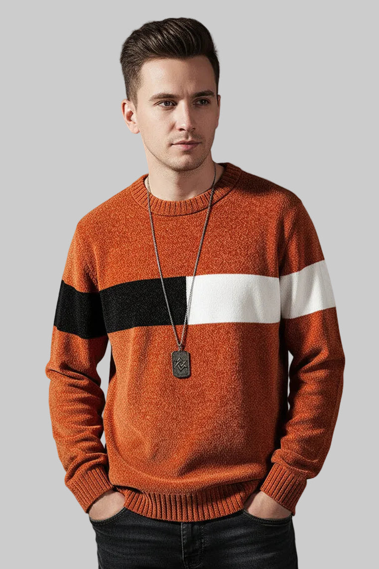 Loose Fit Pullover Sweatshirt