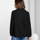 Zip V-Neck Streetwear Sweatshirt