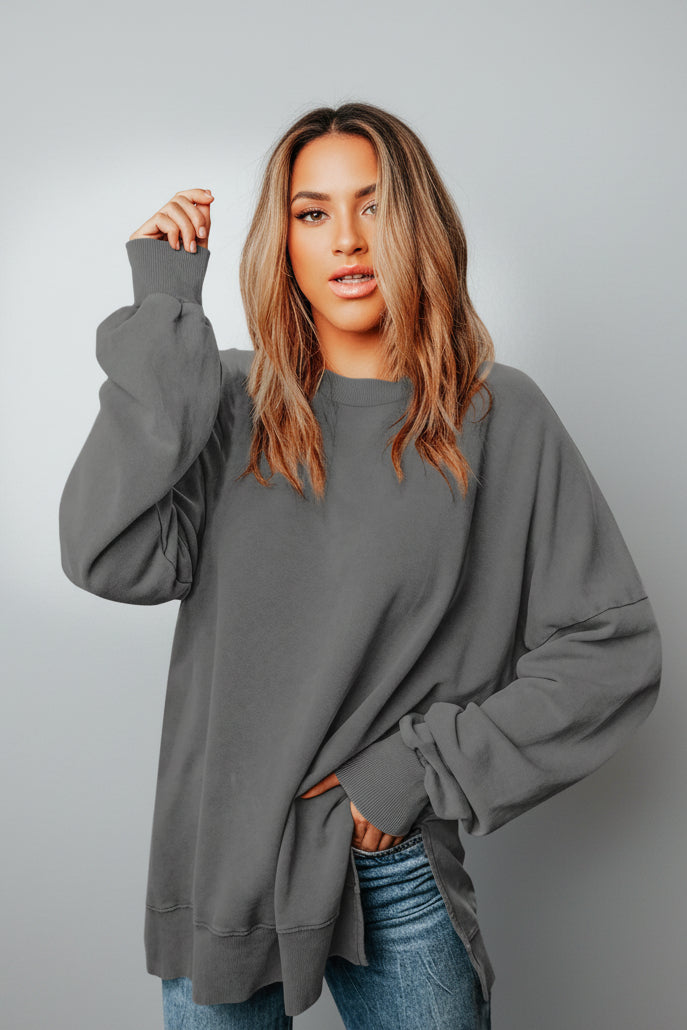 Women's Oversized Crewneck Sweatshirt