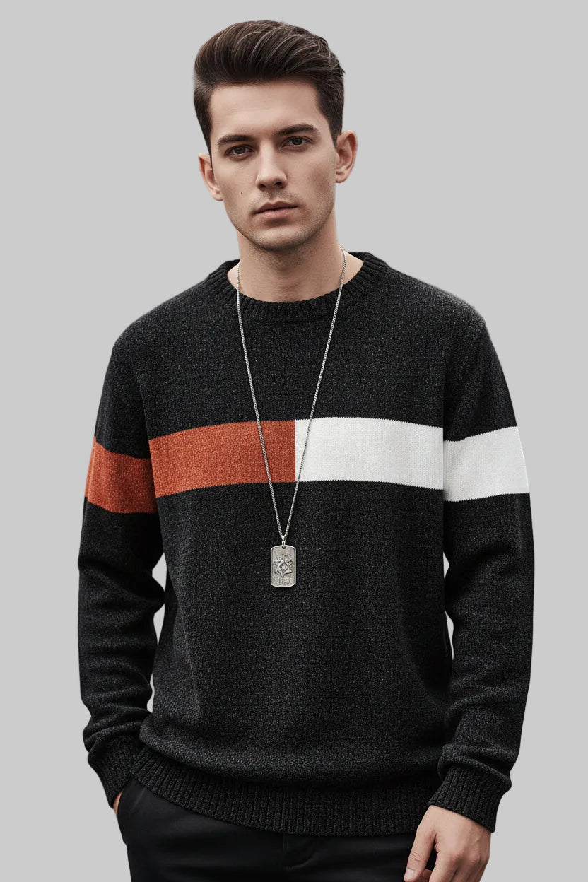 Loose Fit Pullover Sweatshirt