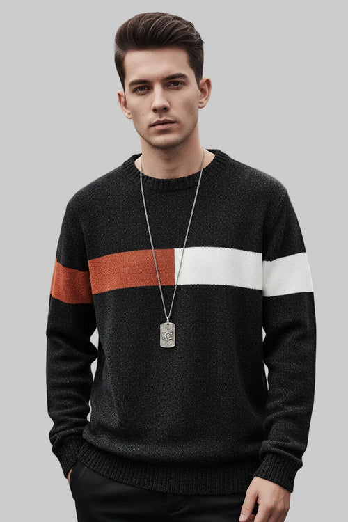 Loose Fit Pullover Sweatshirt