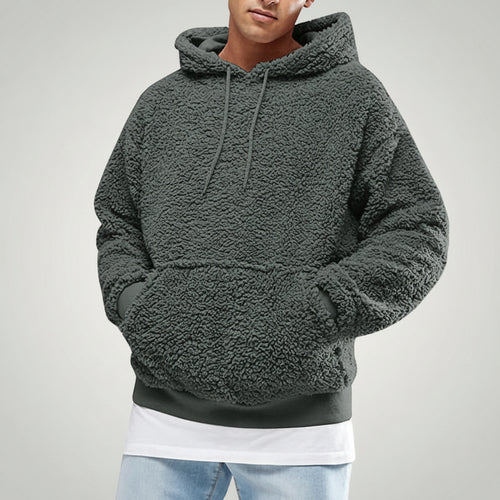 Men's Fluffy Fleece Hoodie