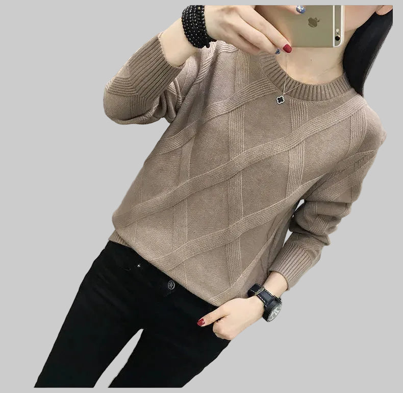 Knit Sweater — Soft Warmth.