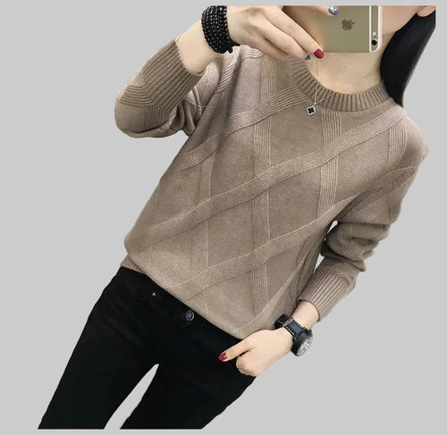 Knit Sweater — Soft Warmth.