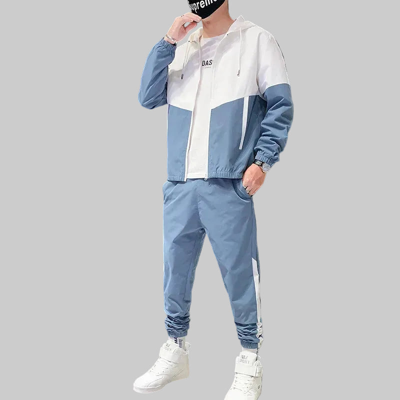 Men's Zip Tracksuit Set
