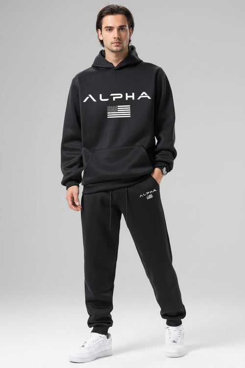 Fleece Zip Hoodie Set