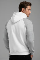 Men's Raglan Contrast Hoodie