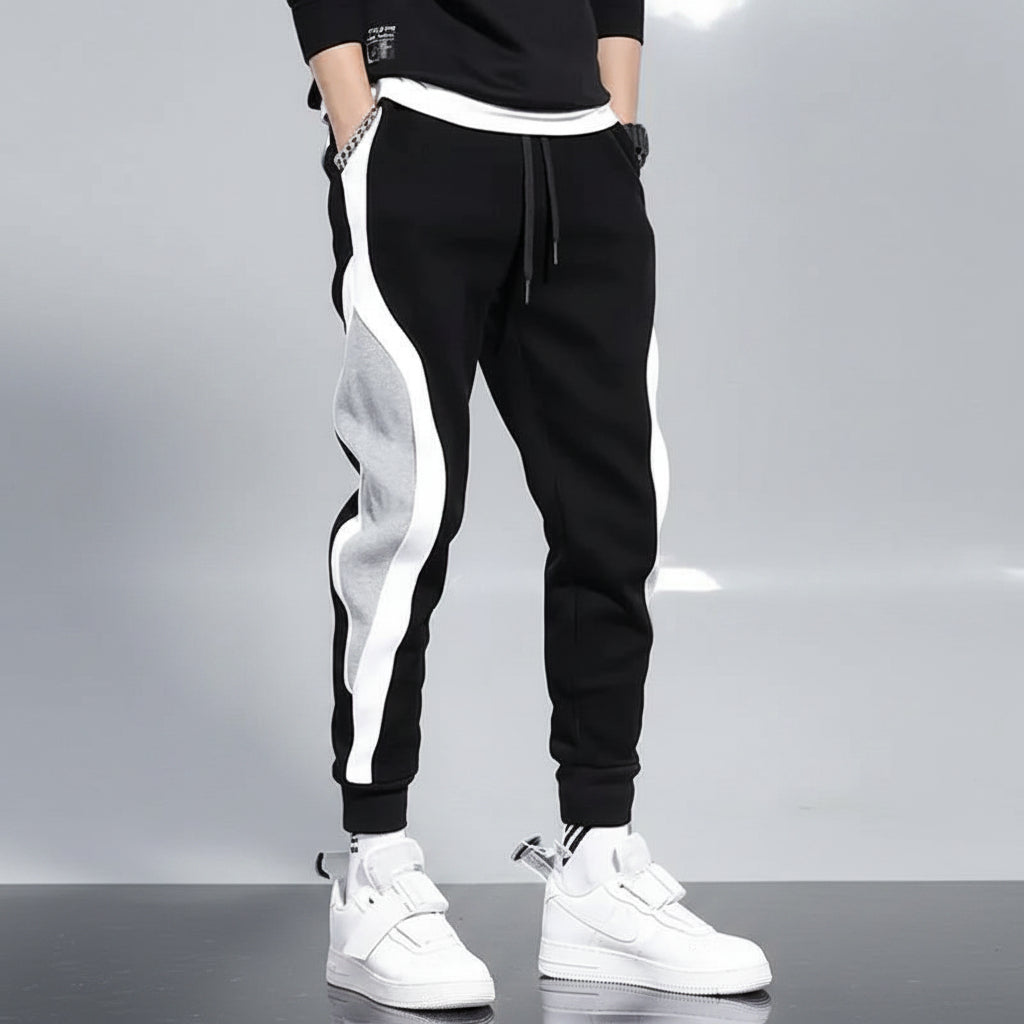 Tapered Colour-Block Joggers