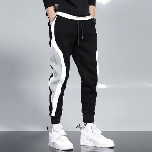 Tapered Colour-Block Joggers