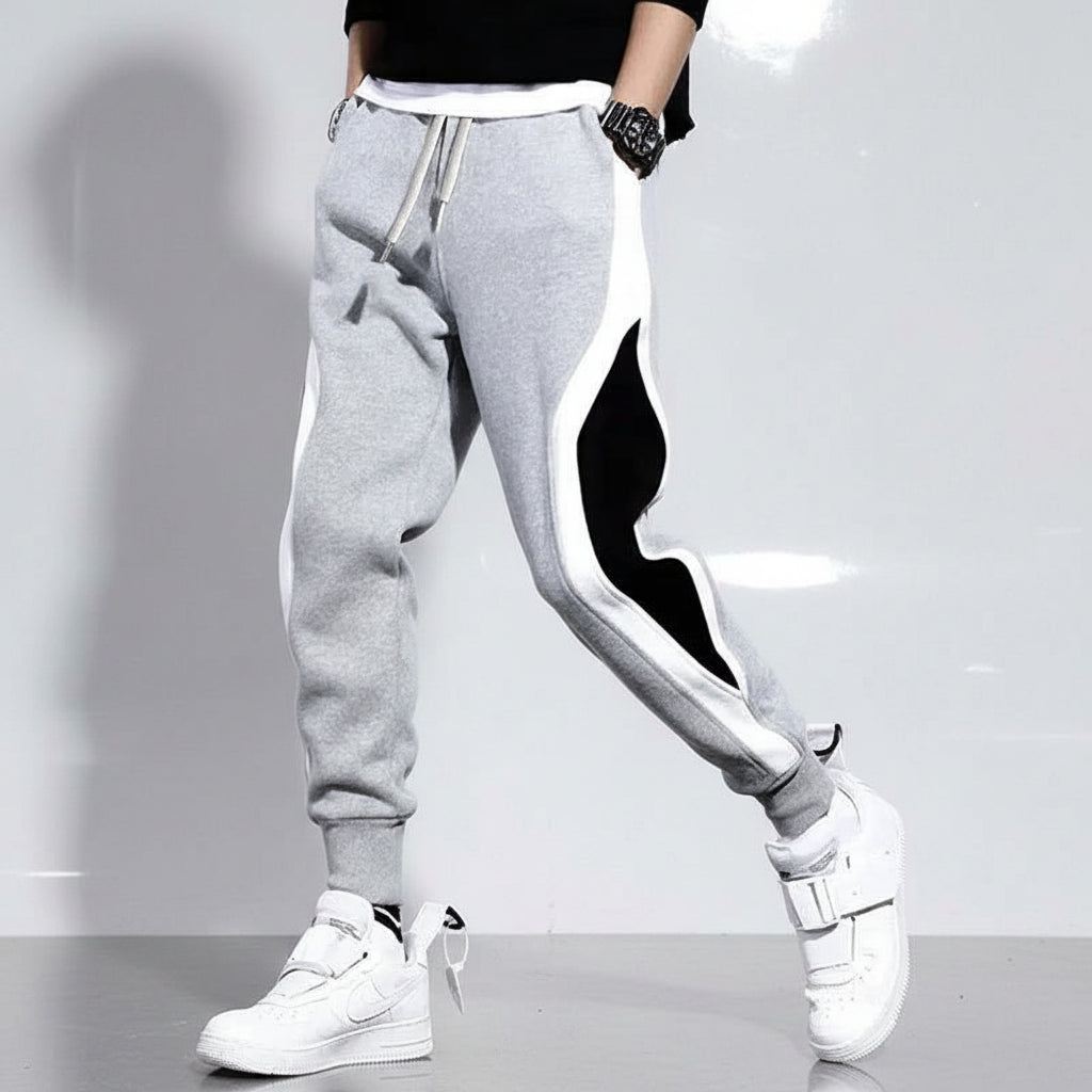 Tapered Colour-Block Joggers