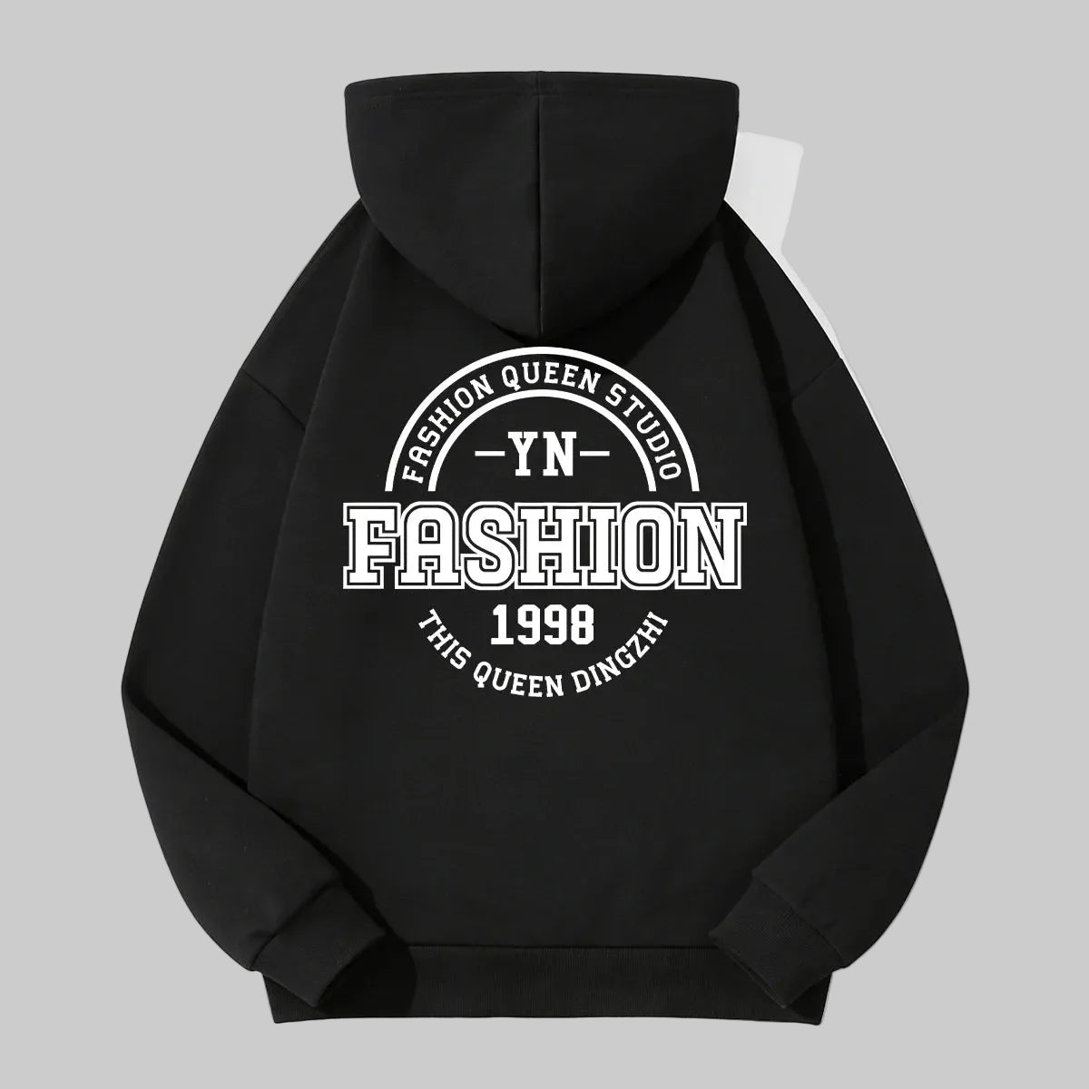 Heavyweight Fleece Pullover Hoodie | Oversized Kangaroo Pocket Sweatshirt for Men & Women