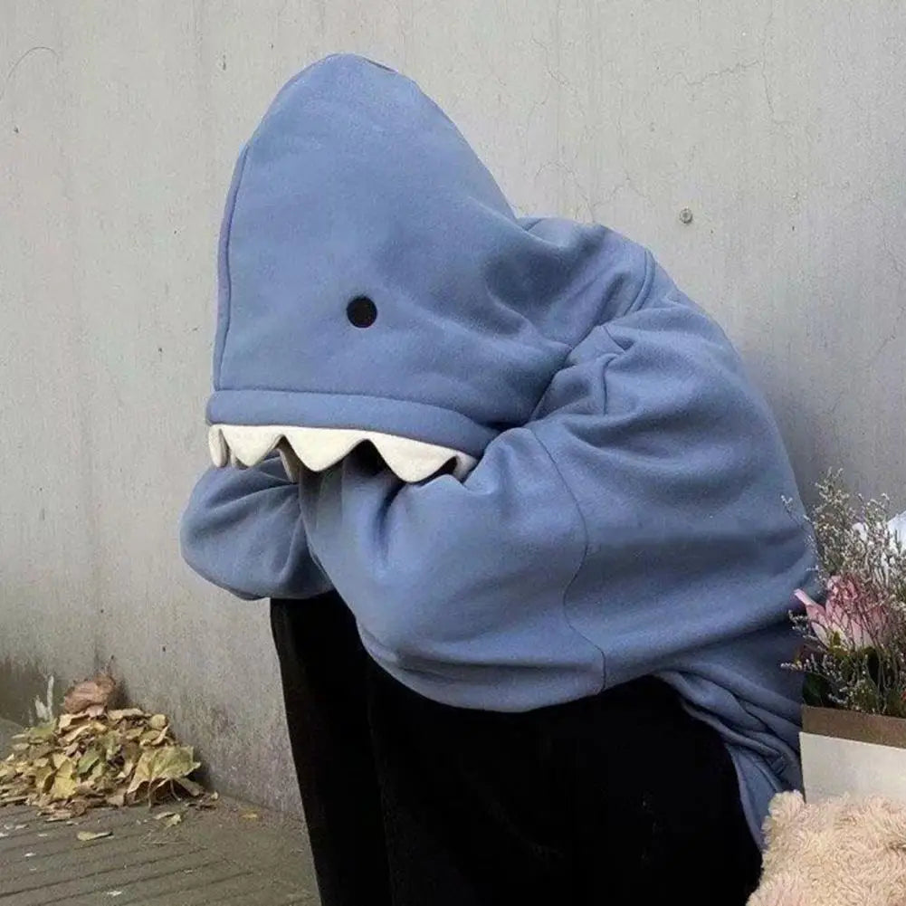 Shark Hoodie – Oversized Streetwear Pullover