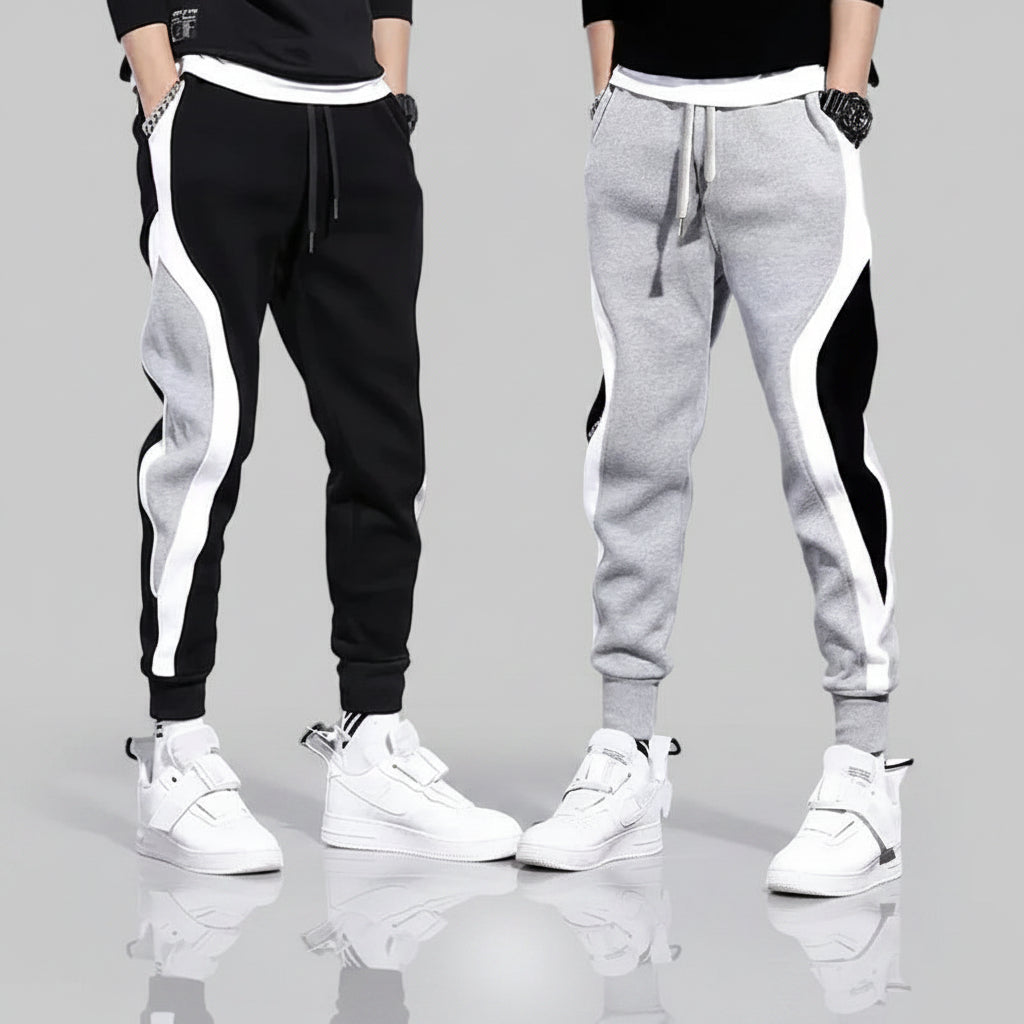 Tapered Colour-Block Joggers