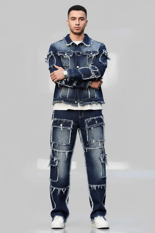 Premium Blue Denim Co-ord