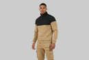 Fleece Contrast Casual Co-ord
