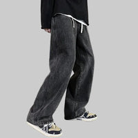 Fleece Cargo Jeans – Warm Loose Fit Winter Pants