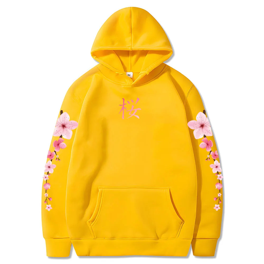 Sakura Blossom Graphic Hoodie