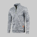 Half-Zip Sweatshirt – Minimal Warm Pullover