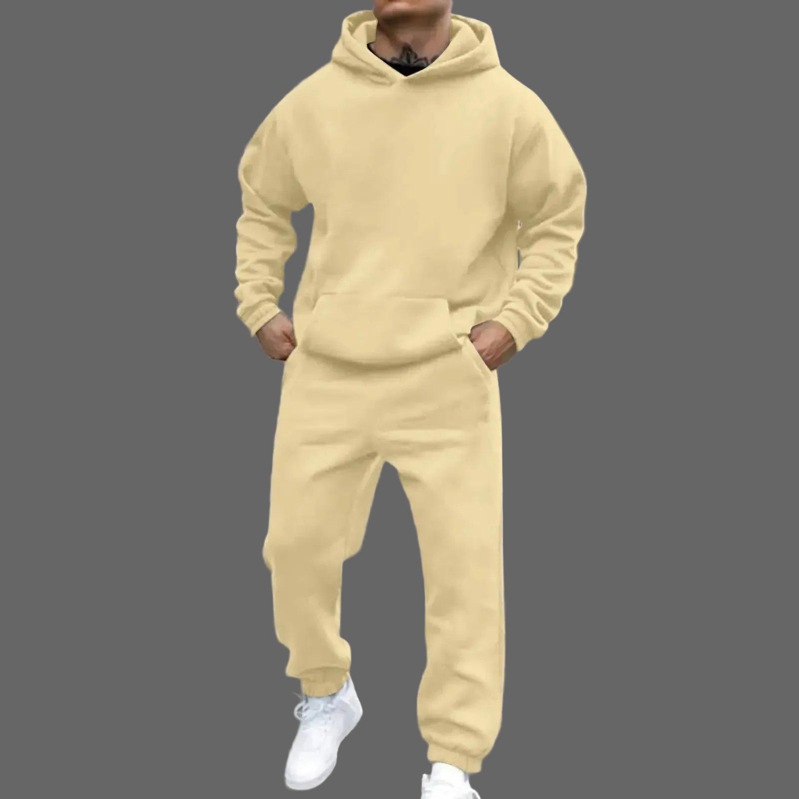 Urban Knit Tracksuit Set